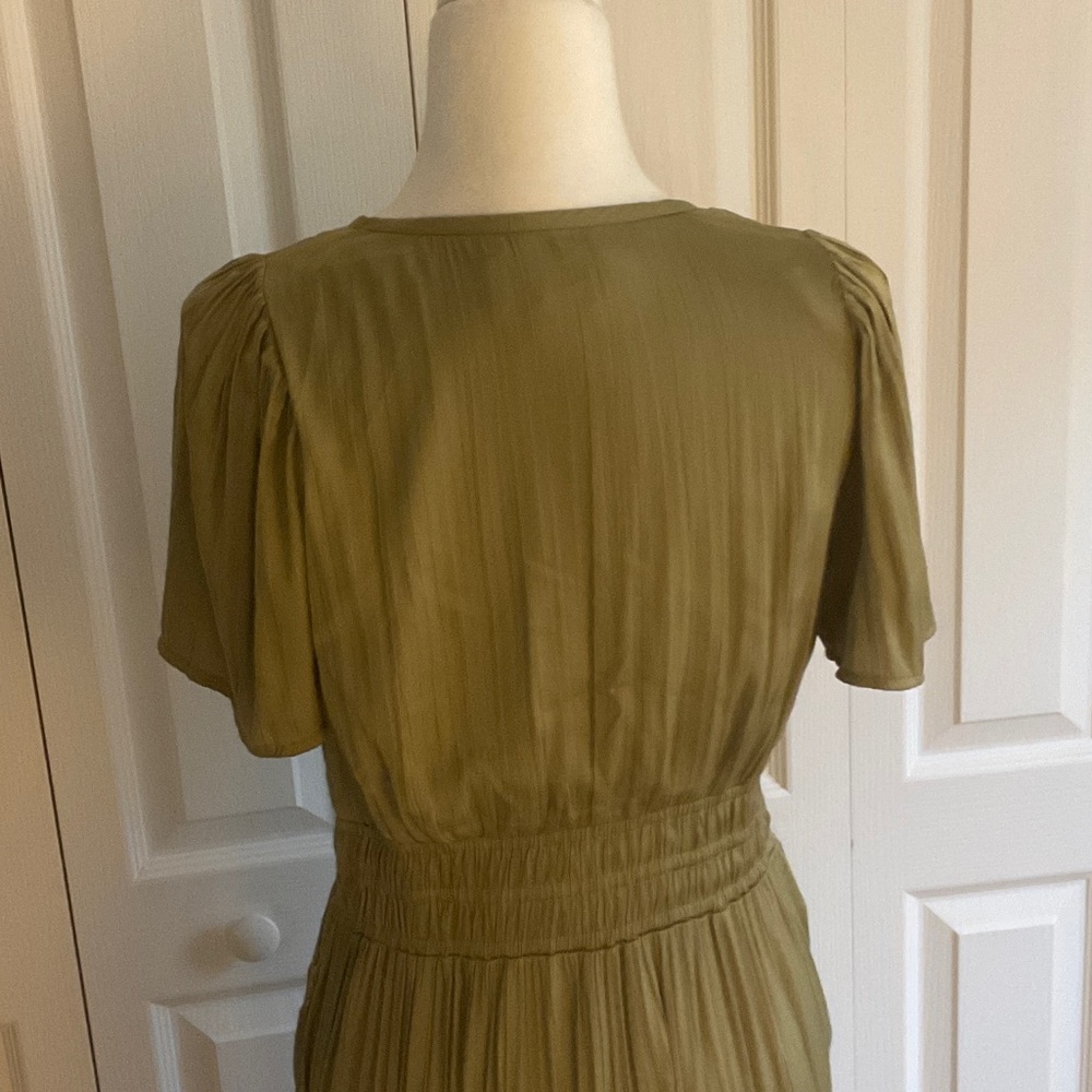 Anthropologie Sage Green Maxi Dress - Picture 4 of 8